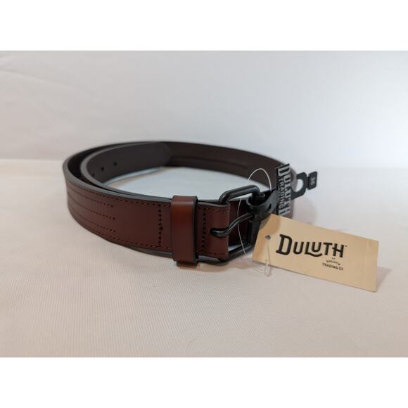 NWT Duluth Trading Co Men's Smuggler's Belt in Brown size 3655 - Picture 3 of 5